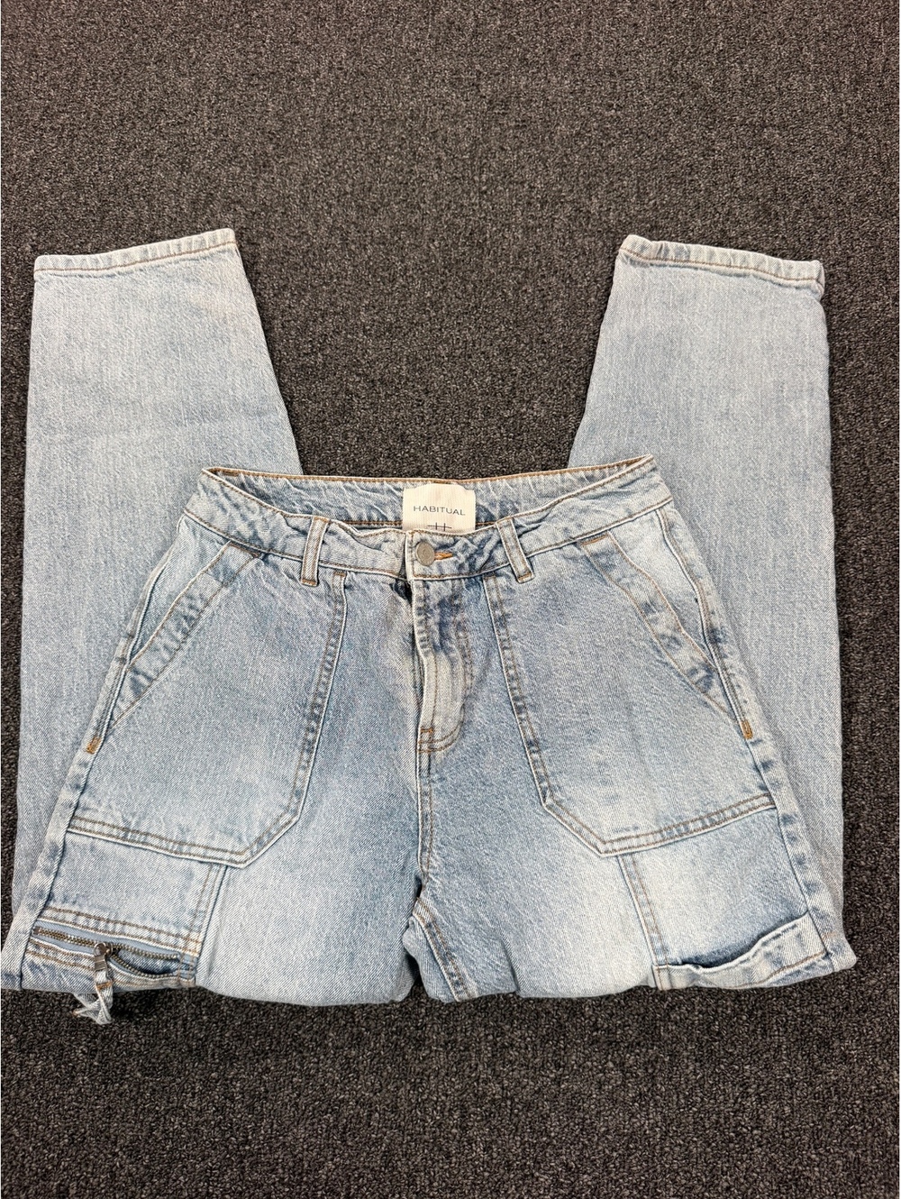 Habitual Light Wash Denim Jeans Size 4/27